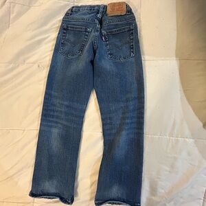 Levi's boys Straight Blue Jeans